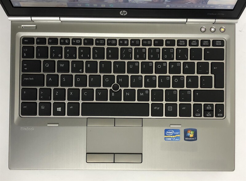 Ноутбук HP EliteBook 2570p / 12.5" (1366x768) / i7-3520M / 8GB / 250GB HDD / Win10Pro - Б/у