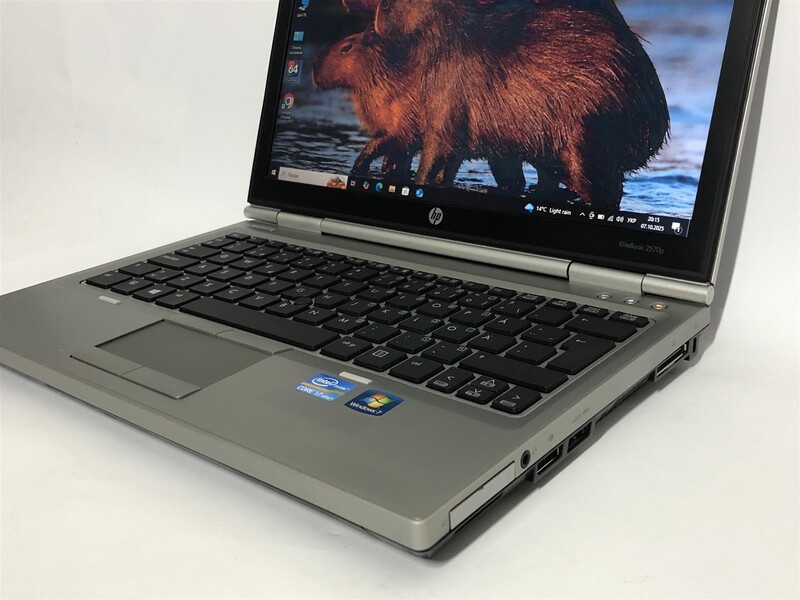 Ноутбук HP EliteBook 2570p / 12.5" (1366x768) / i7-3520M / 8GB / 250GB HDD / Win10Pro - Б/у