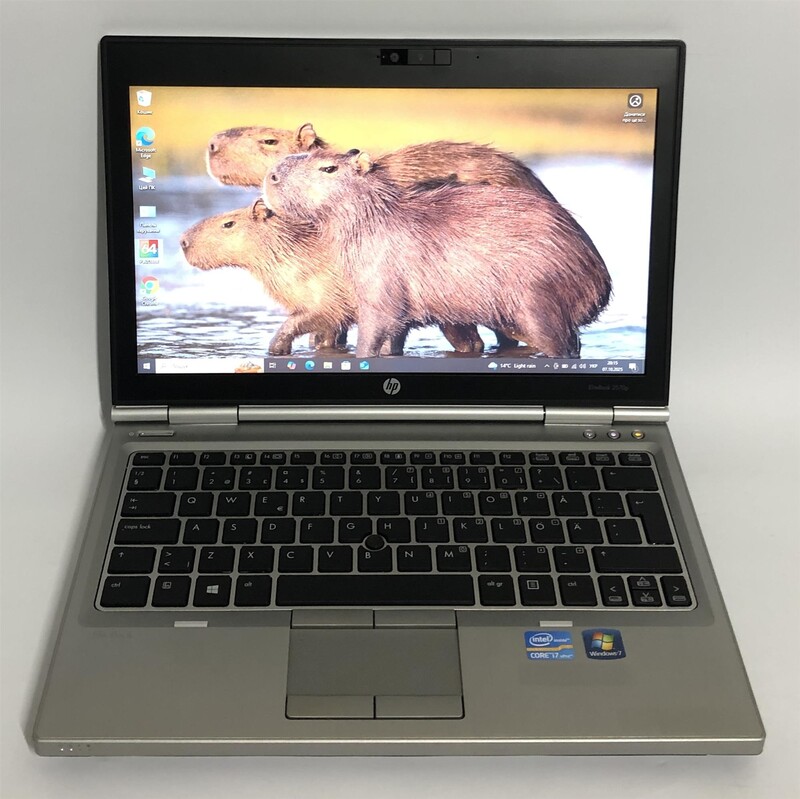 Ноутбук HP EliteBook 2570p / 12.5" (1366x768) / i7-3520M / 8GB / 250GB HDD / Win10Pro - Б/у