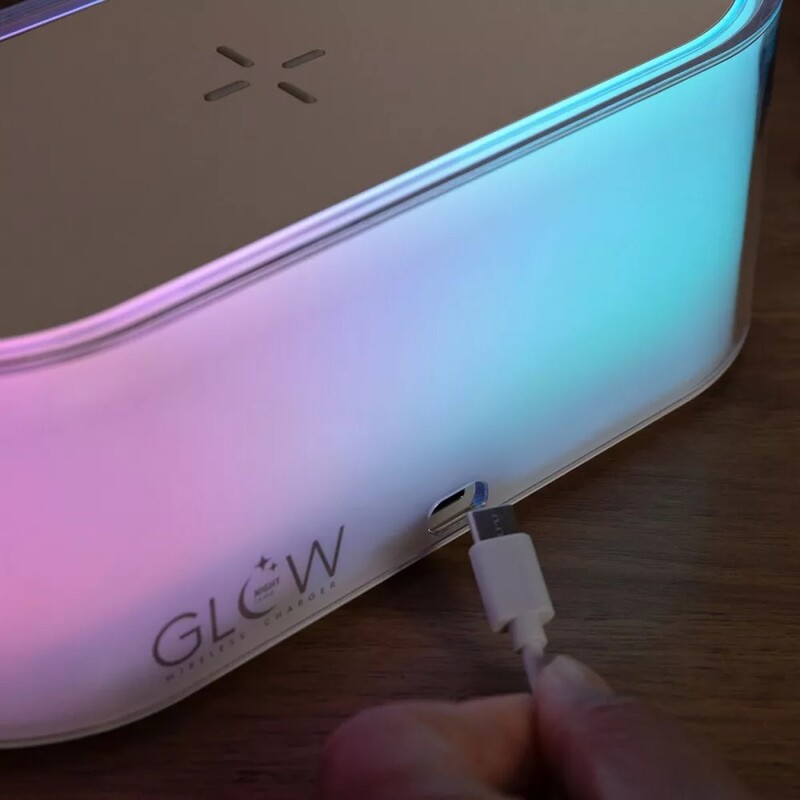 Ночник с беспроводной зарядкой Proove Glow White (PLPG00102002)