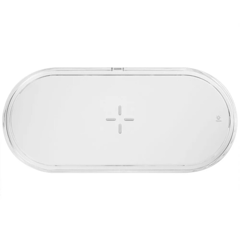 Нічник із бездротовою зарядкою Proove Multicolor Glow White (PLGM00102002)