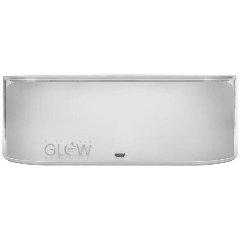 Нічник із бездротовою зарядкою Proove Multicolor Glow White (PLGM00102002)