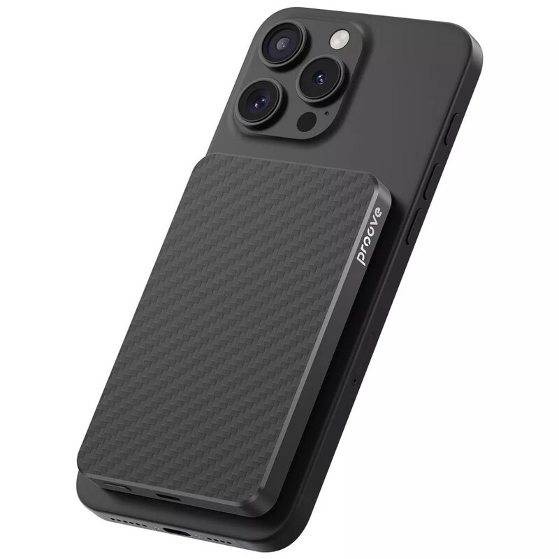 Универсальная мобильная батарея Proove Carbon Slim 20W 5000mAh Black (PBCS20010001)
