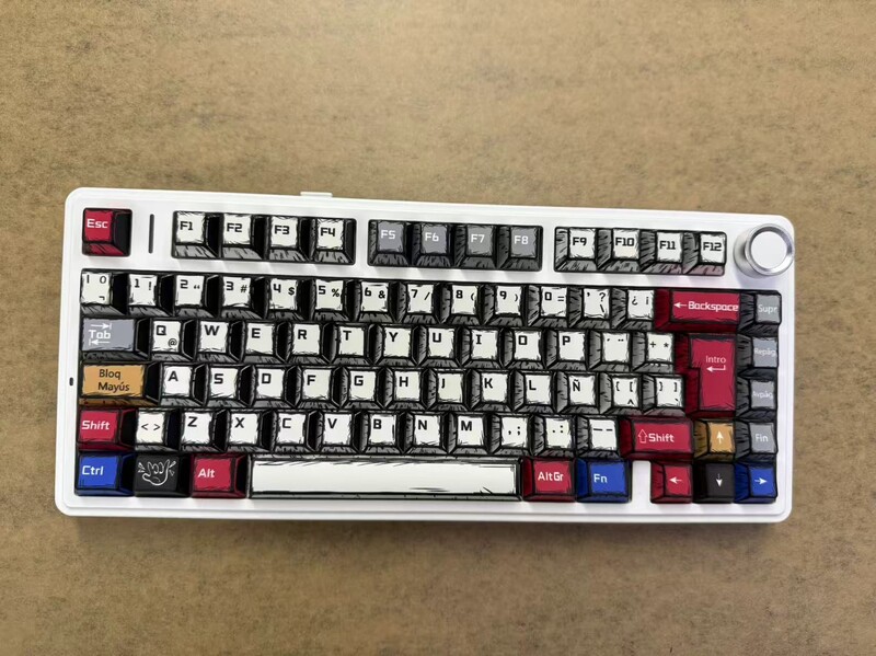 Клавиатура беспроводная Aula F75 Comic (6978080501578)