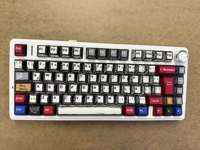 Клавиатура беспроводная Aula F75 Comic (6978080501578)