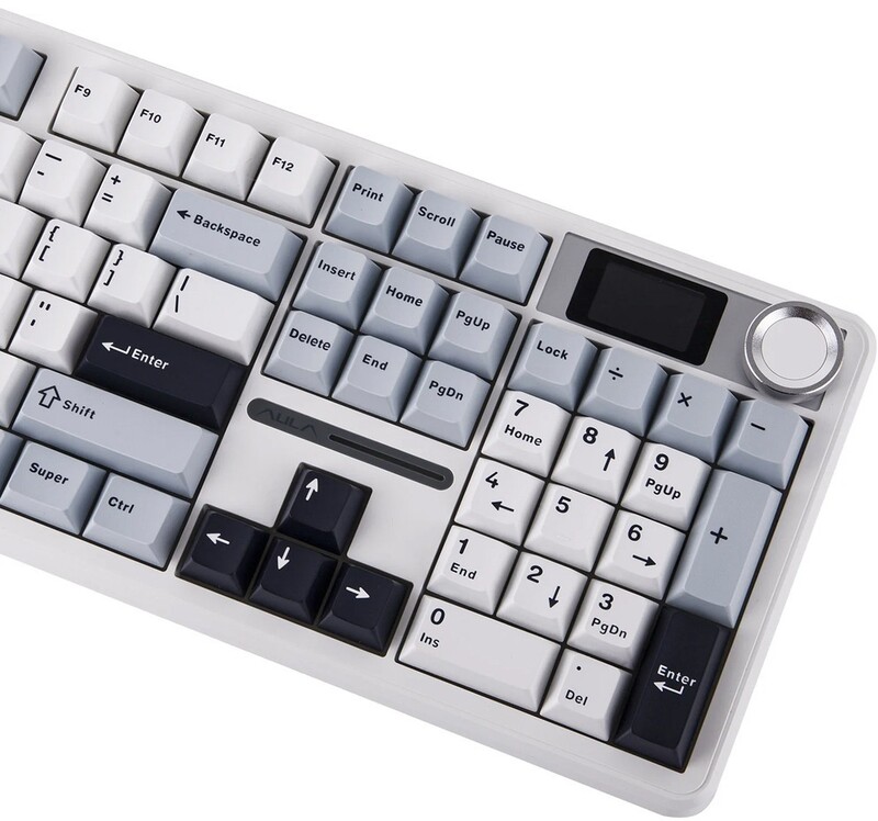 Клавіатура бездротова Aula F108 Pro White (6978080501318)