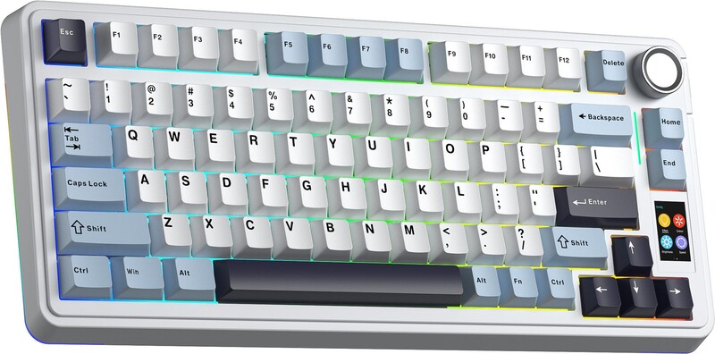 Клавиатура беспроводная Aula S75 Pro White (6978080502148)