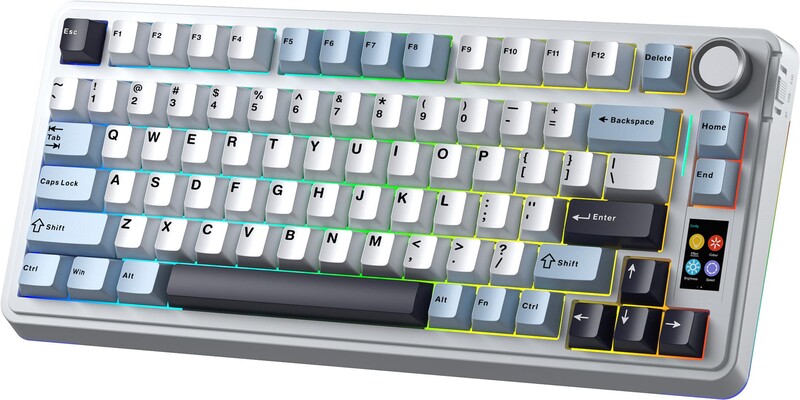 Клавиатура беспроводная Aula S75 Pro White (6978080502148)