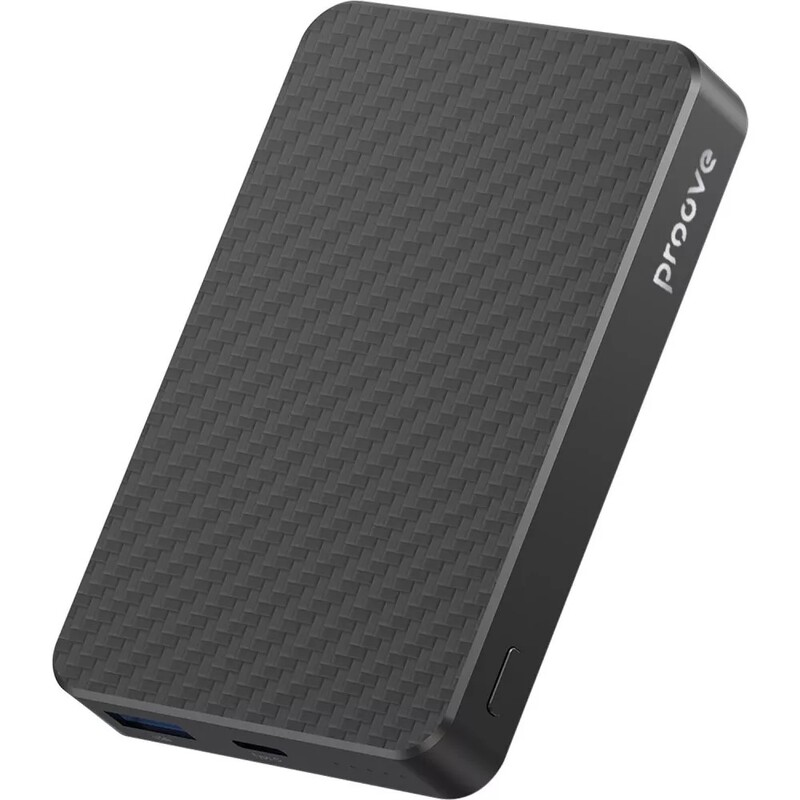 Універсальна мобільна батарея Proove Carbon Slim 22.5W 10000mAh Black (PBCS22110001)
