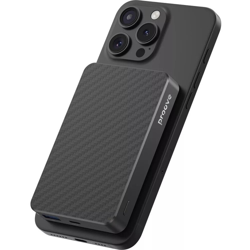 Универсальная мобильная батарея Proove Carbon Slim 22.5W 10000mAh Black (PBCS22110001)