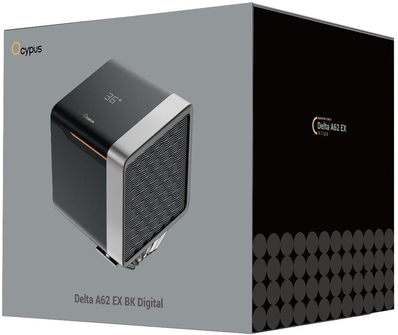 Кулер процесорний Ocypus Delta A62 EX BK Digital (DELTA-A62-BK2NNWD00E-GL)