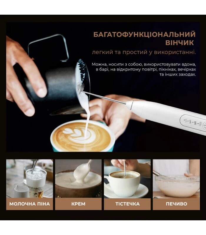 Капучинатор (вспениватель молока) Ikos 0013-DAH