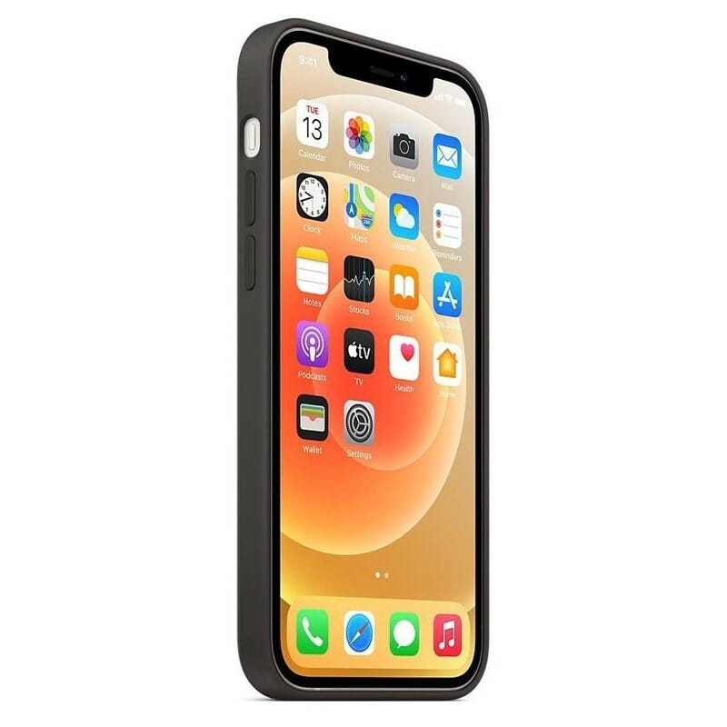 Чехол-накладка Apple Silicone Case with MagSafe для Apple iPhone 12 Pro Max Black (MHLG3)