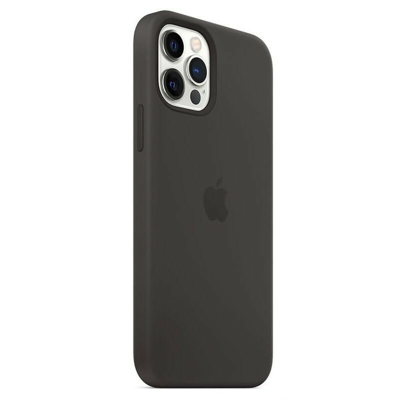 Чехол-накладка Apple Silicone Case with MagSafe для Apple iPhone 12 Pro Max Black (MHLG3)