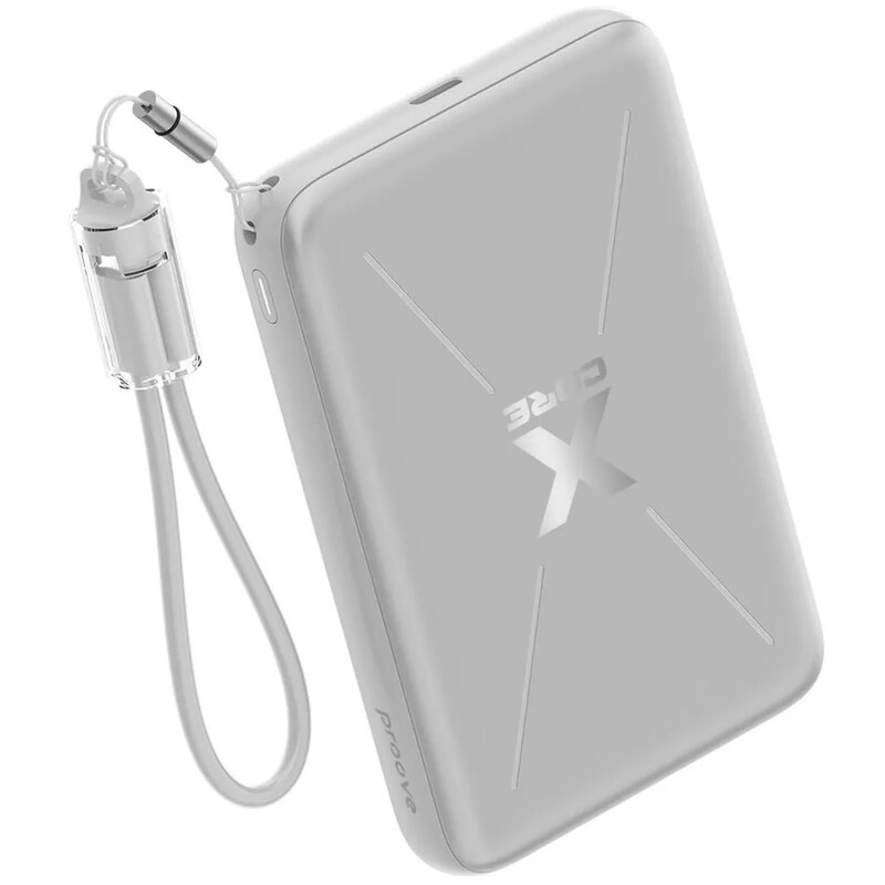Универсальная мобильная батарея Proove X-Core 22.5W 10000mAh Silver/White (PNXC22010006)