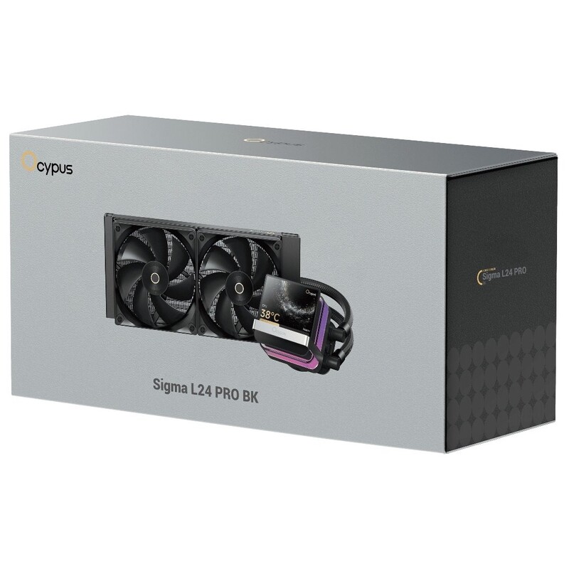 Система водяного охолодження Ocypus Sigma L24 Pro BK (SIGMA-L24-BK2ANWL00P-GL)