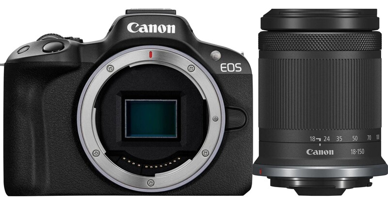 Цифровая фотокамера Canon EOS R50 + RF-S 18-45 IS STM (5811C095)