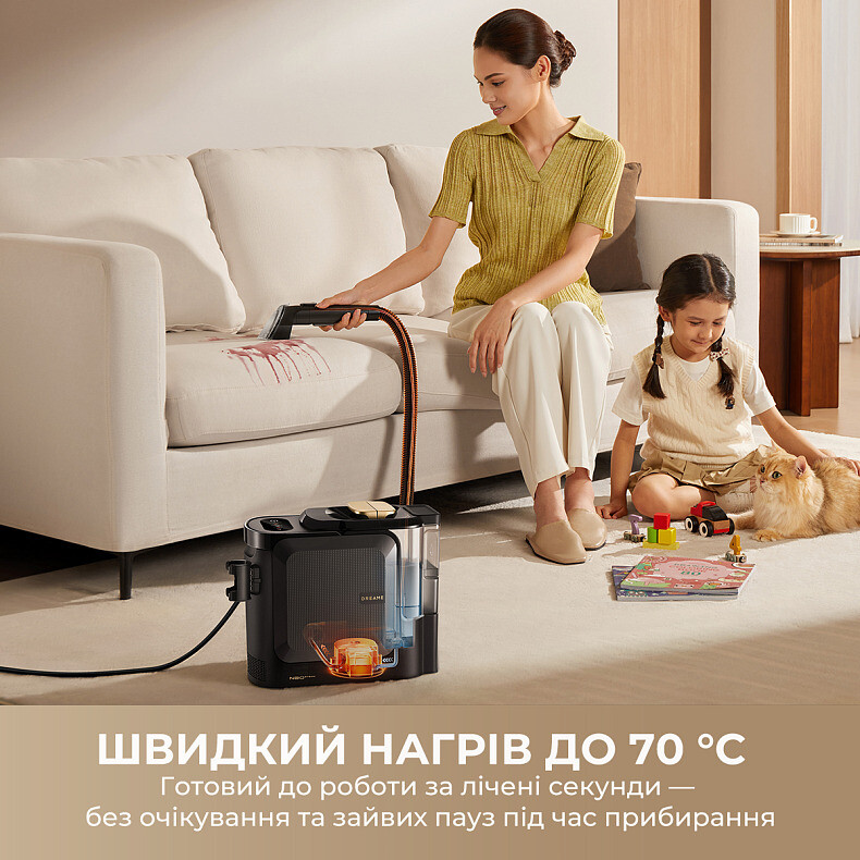 Миючий пилосос Dreame N20 Steam (HNR27A)