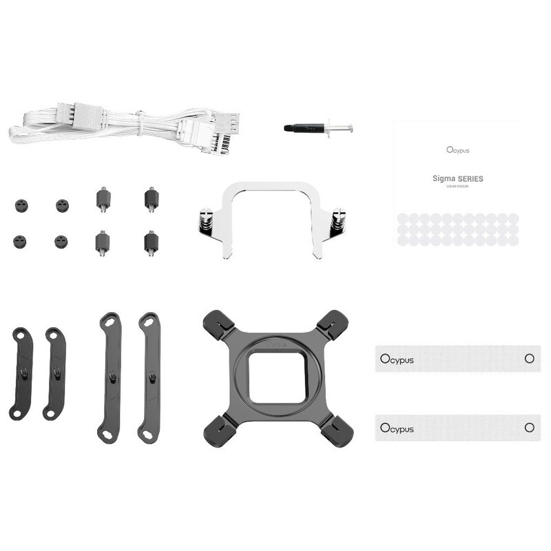 Система водяного охлаждения Ocypus Sigma L36 WH ARGB (SIGMA-L36-WH3AAWWN00X-GL)