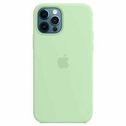 Чехол-накладка Apple Silicone Case with MagSafe для Apple iPhone 12 Pro Max Pistachio (MK053)