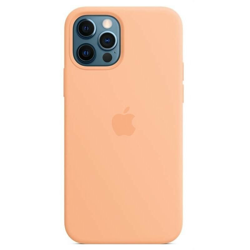 Чохол-накладка Apple Silicone Case with MagSafe для Apple iPhone 12 Pro Max Cantaloupe (MK073)