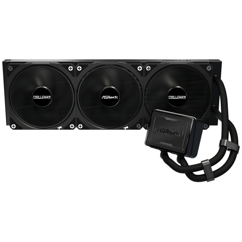 Система водяного охлаждения Asrock Challenger Pure 360 Black