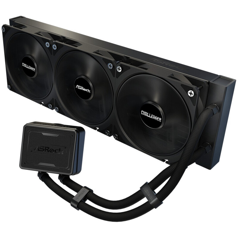 Система водяного охлаждения Asrock Challenger Pure 360 Black