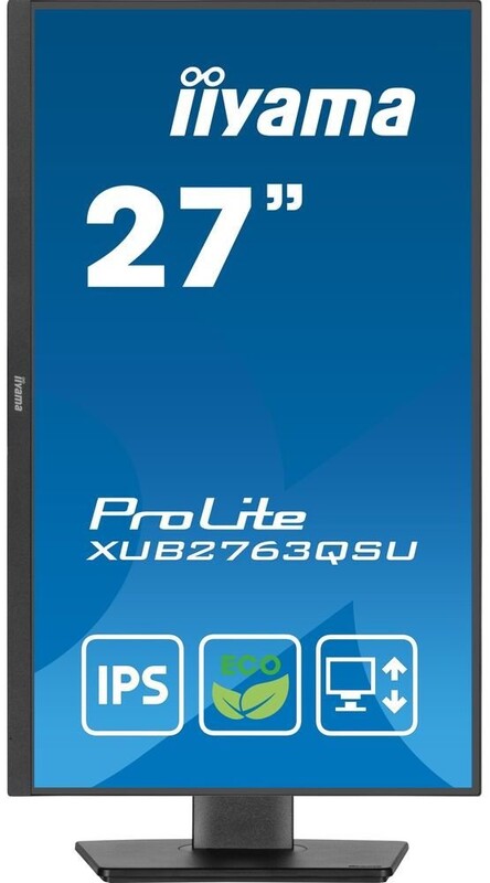 Монитор Iiyama 27" ProLite XUB2763QSU-B1 IPS Black 100Hz
