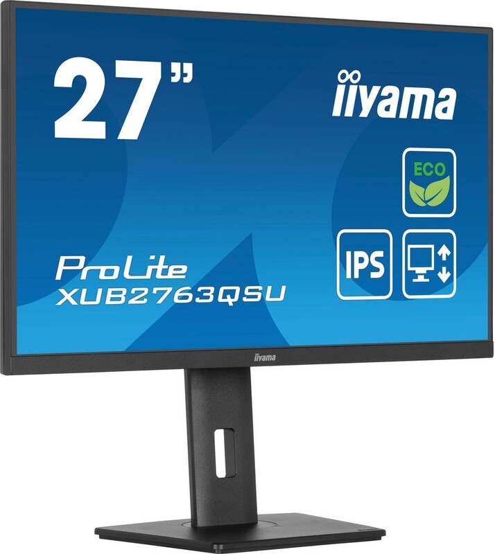 Монитор Iiyama 27" ProLite XUB2763QSU-B1 IPS Black 100Hz