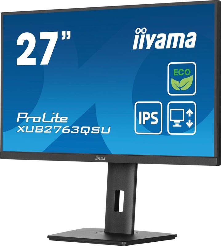 Монитор Iiyama 27" ProLite XUB2763QSU-B1 IPS Black 100Hz