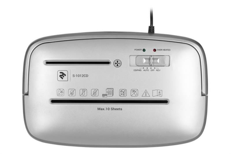 Уничтожитель документов 2E (2E-S-1012CD)