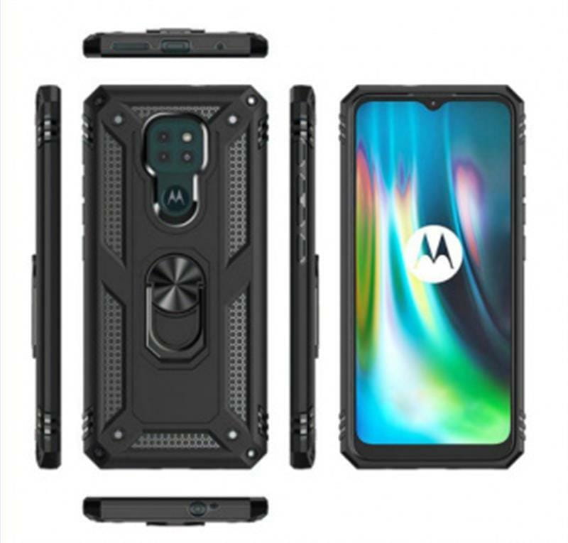 Чохол-накладка BeCover Military для Motorola Moto G9 Play Black (705562)