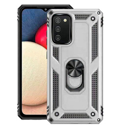 Чохол-накладка BeCover Military для Samsung Galaxy A02s SM-A025/A03s SM-A037/M02s SM-M025 Silver (706015)