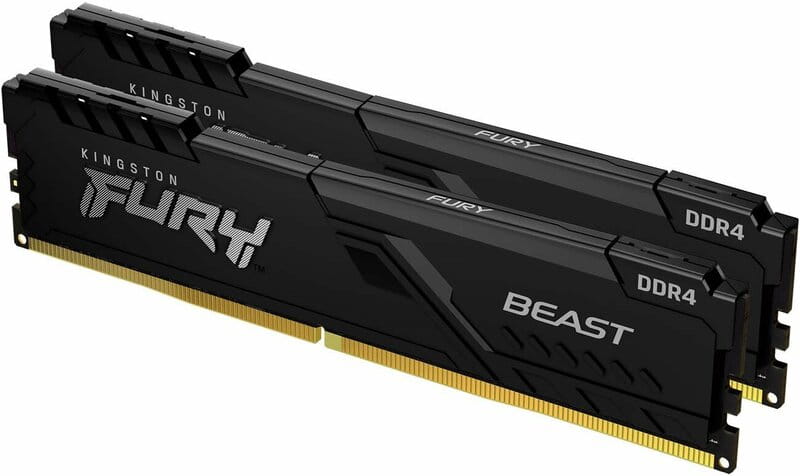 Модуль памяти DDR4 2x8GB/3600 Kingston Fury Beast Black (KF436C17BBK2/16)