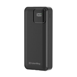 Универсальная мобильная батарея ColorWay Optimal Power 20000mAh Black (CW-PB200LPB5BK-PDD)