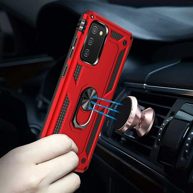 Чeхол-накладка BeCover Military для Samsung Galaxy A02s SM-A025/A03s SM-A037/M02s SM-M025 Red (706014)