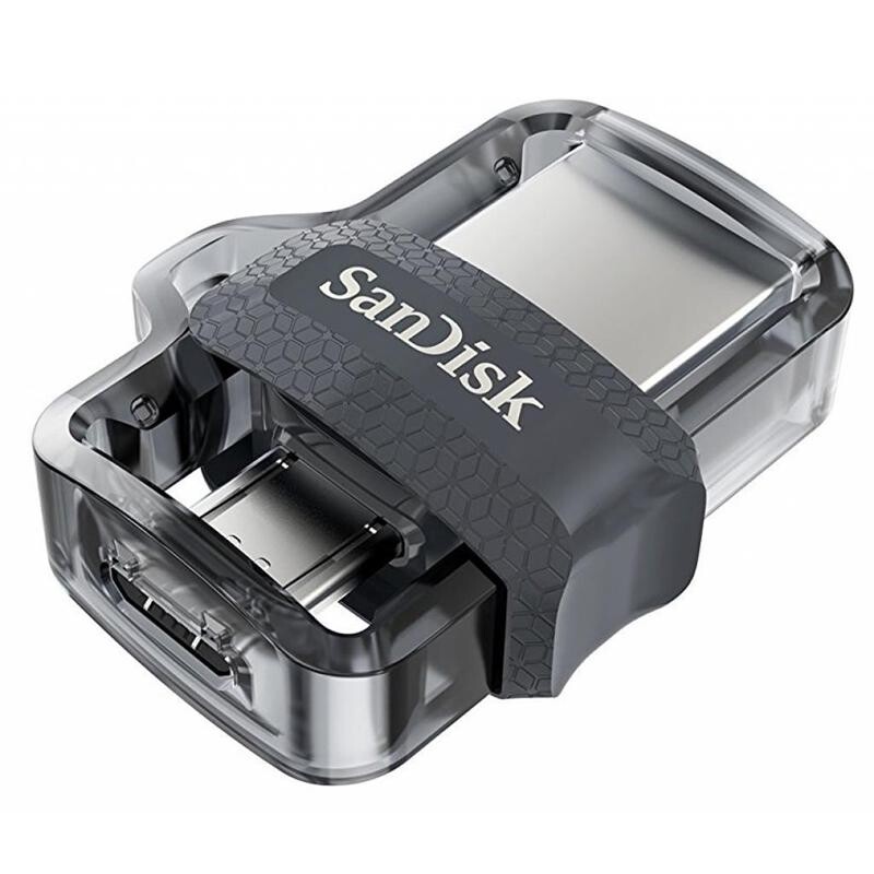 Флеш-накопитель USB3.0 256GB OTG SanDisk Ultra Dual Black (SDDD3-256G-G46)