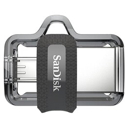 Флеш-накопитель USB3.0 128GB OTG SanDisk Ultra Dual Black (SDDD3-128G-G46)