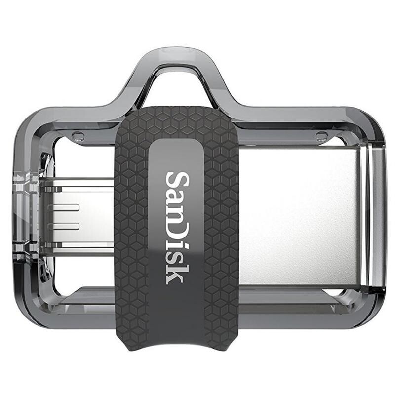 Флеш-накопитель USB3.0 128GB OTG SanDisk Ultra Dual Black (SDDD3-128G-G46)