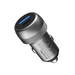 Автомобильное зарядное устройство ColorWay 2USB (Type-C PD35W + USB QC3.0 35W) 70W Gray (CW-CHA066PD-GR)