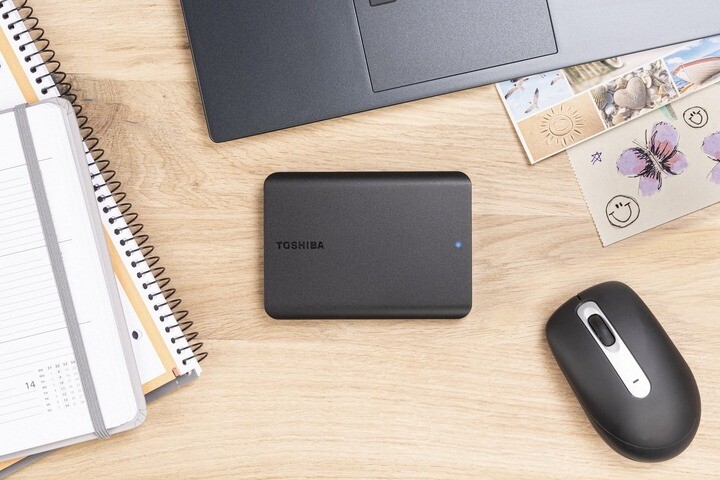 Внешний жесткий диск 2.5" USB 2.0TB Toshiba Canvio Basics EXCL Black (HDTB520MK3AA)