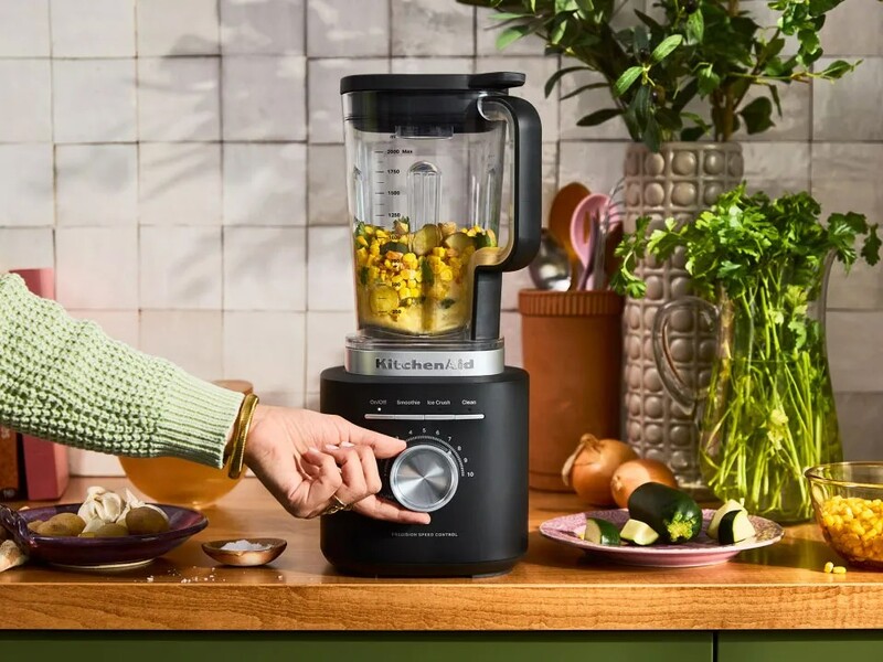 Блендер стаціонарний KitchenAid Pure Power 2 л Matte Blake (5KSB2073EBM)