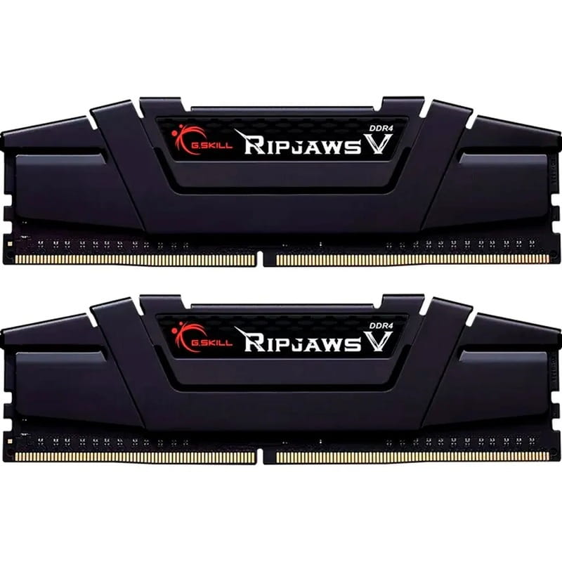 Модуль памяти DDR4 2x16GB/3200 G.Skill Ripjaws V Black (F4-3200C16D-32GVK)