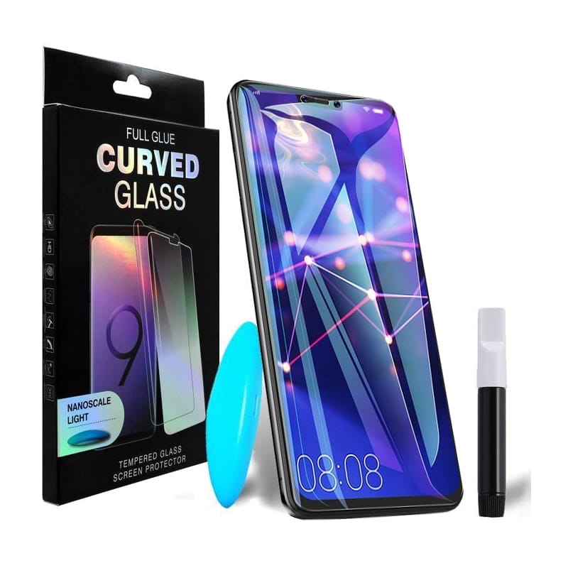 Защитное стекло PowerPlant для Samsung Galaxy S20 Ultra SM-G988 (жидкий клей + УФ лампа) (GL607853)