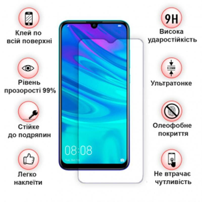 Защитное стекло BeCover для Huawei P Smart Pro Crystal Clear Glass (704614)