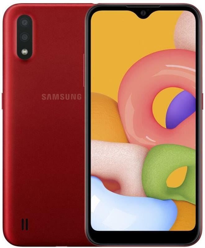 Смартфон Samsung Galaxy A02 SM-A022 2/32GB Dual Sim Red (SM-A022GZRBSEK)