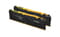 Фото - Модуль пам`яті DDR4 2x8GB/3600 Kingston HyperX Fury RGB (HX436C17FB3AK2/16) | click.ua