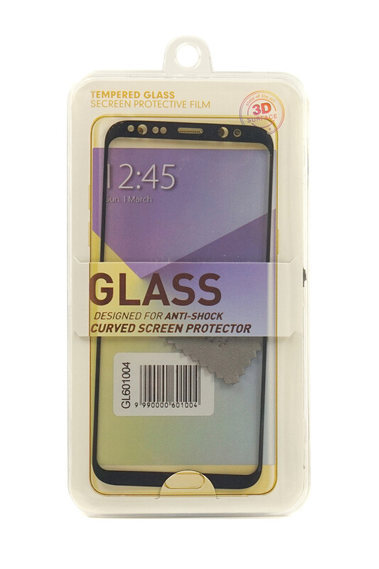 Защитное стекло PowerPlant для Samsung Galaxy S8 Black, 0.33mm, 3D (GL601004)