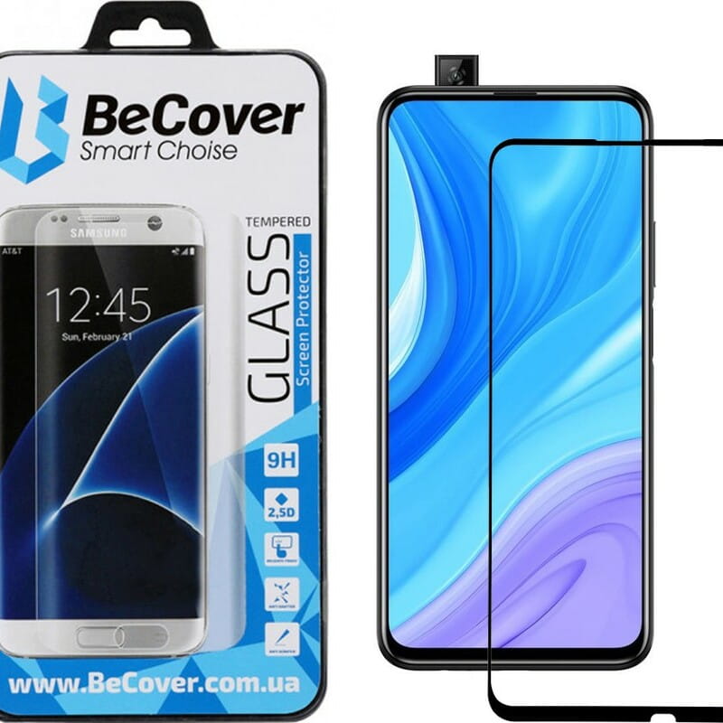 Защитное стекло BeCover для Huawei P Smart Pro Black (704613)