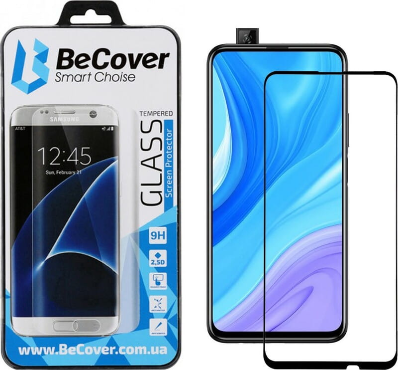 Защитное стекло BeCover для Huawei P Smart Pro Black (704613)